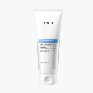 Anua milt rengöringsskum i vit tub med blå etikett, 150 ml