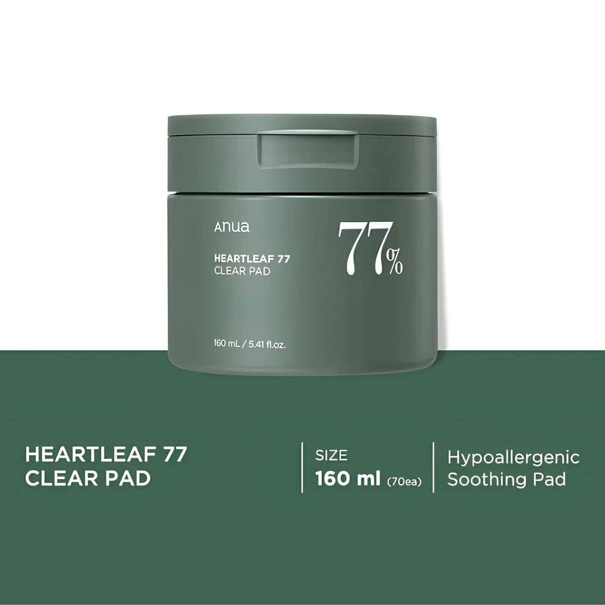 Anua Heartleaf 77 Toner Pad 160ml