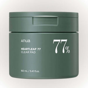 Anua Heartleaf 77 Toner Pad 160ml för återfuktande och lugnande effekt på huden.