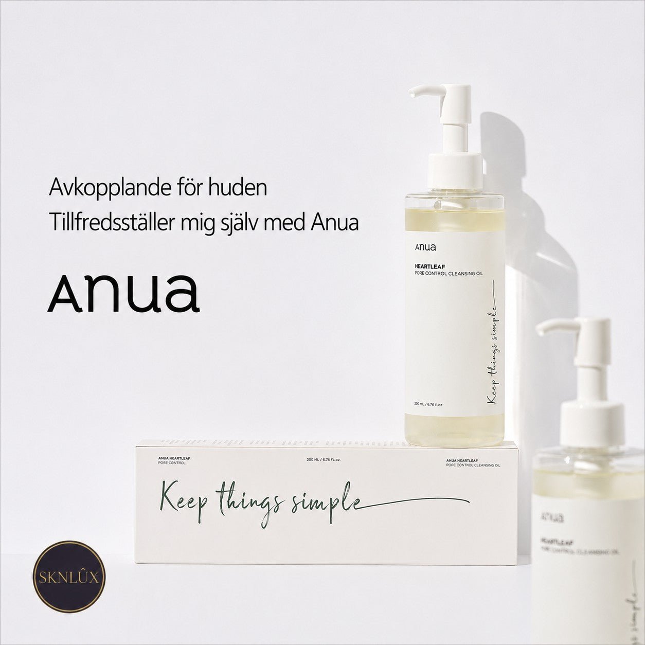 Anua Heartleaf Pore Control Cleansing Oil 200ml - | SKNLÛX
