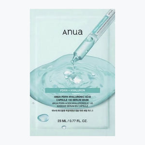 Anua PDRN Hyaluronsyra kapsel 100 serum-maske, 23 ml