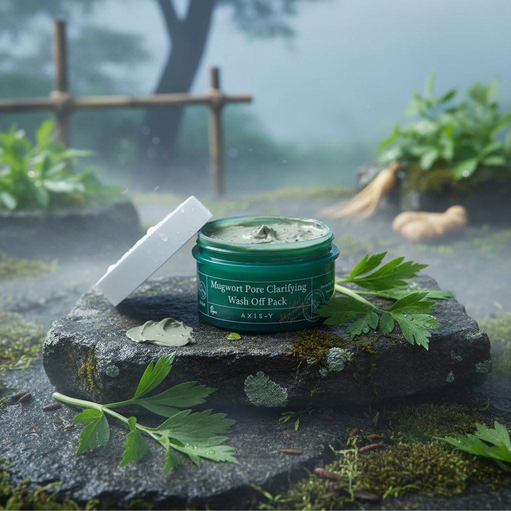 Axis-Y Mugwort Pore Clarifying Wash Off Pack 100ml