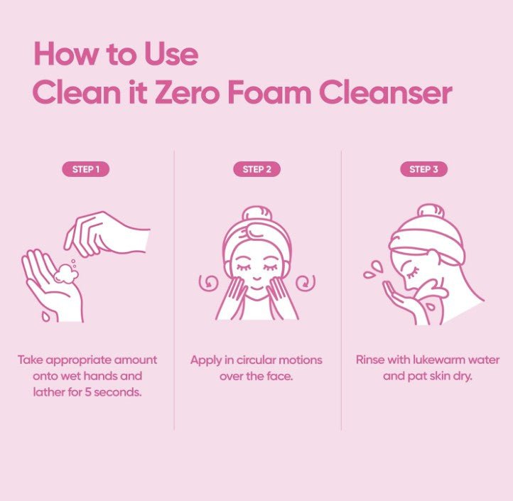 Banila Co Clean It Zero Foam Cleanser 150ml - | SKNLÛX