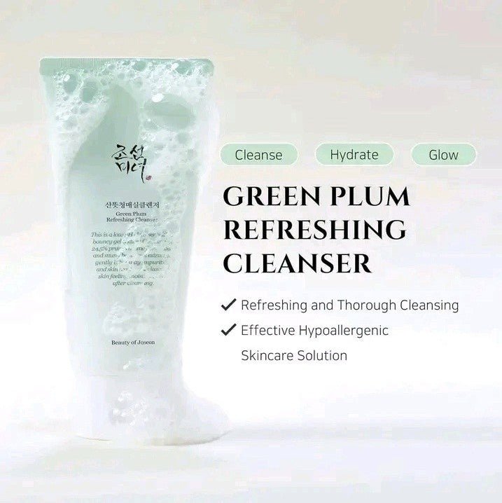 Beauty Of Joseon Green Plum Refreshing Cleanser 100ml - | SKNLÛX