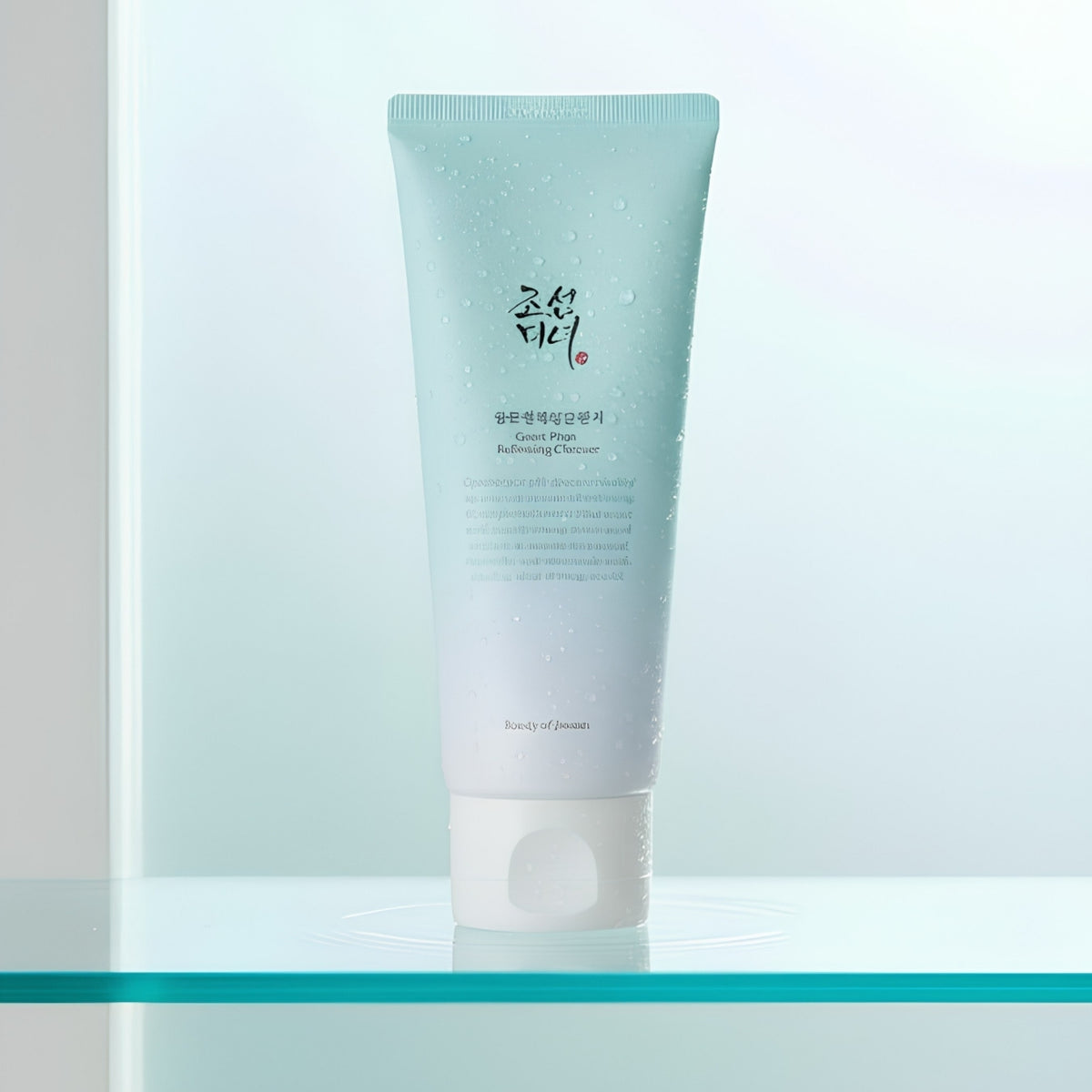 Beauty of Joseon rengörande ansiktstvätt i ljusgrön tub, 100 ml