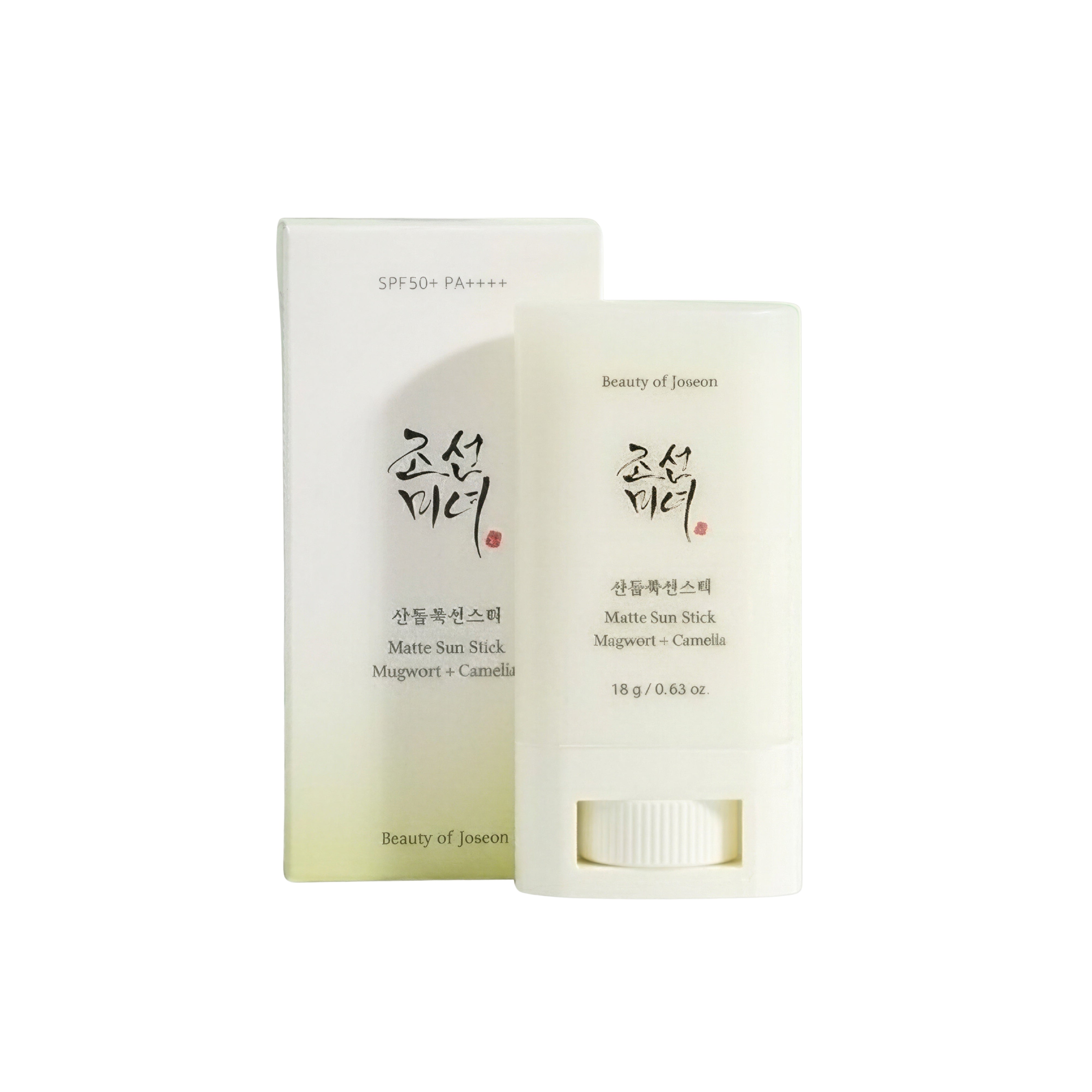 Beauty Of Joseon Matte Sun Stick Mugwort + Camellia 18g