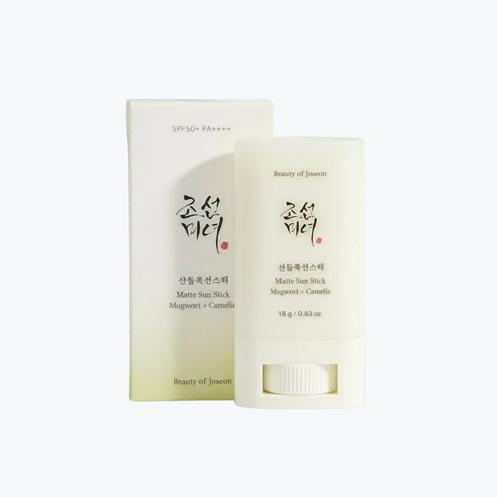 Beauty Of Joseon Matte Sun Stick Mugwort + Camellia 18g