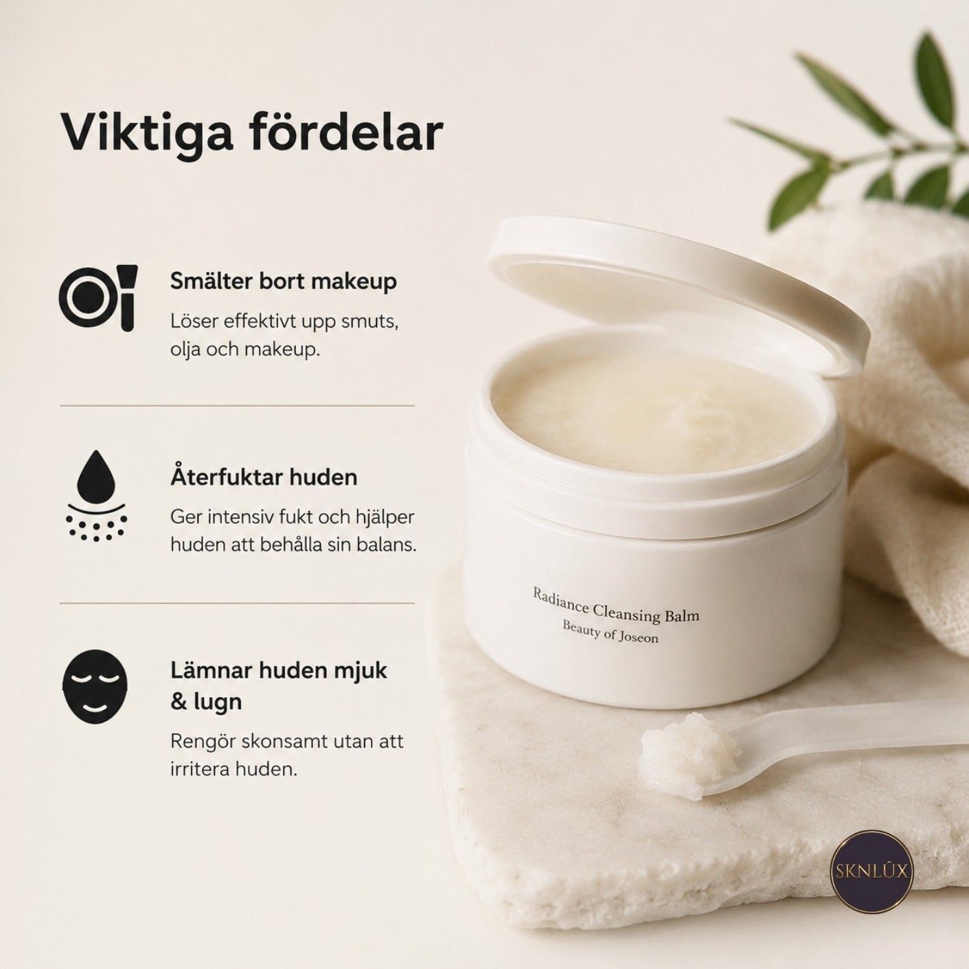 Beauty Of Joseon Radiance Cleansing Balm 100ml - | SKNLÛX