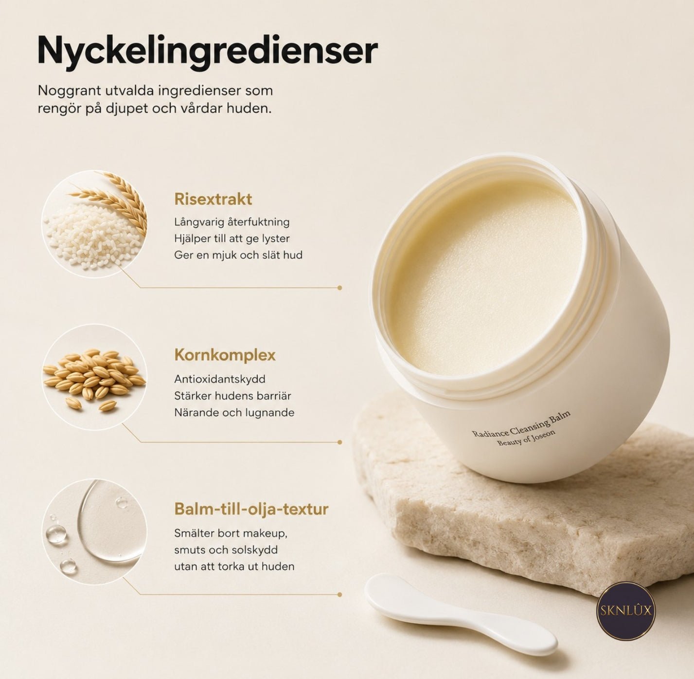 Beauty Of Joseon Radiance Cleansing Balm 100ml - | SKNLÛX