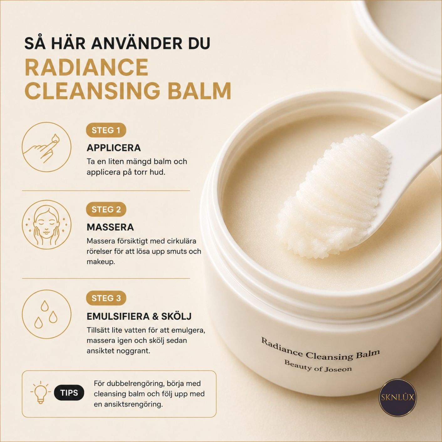 Beauty Of Joseon Radiance Cleansing Balm 100ml - | SKNLÛX