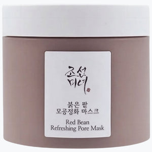 Beauty Of Joseon ansiktsmask, Red Bean Refreshing Pore Mask i burk med etikett