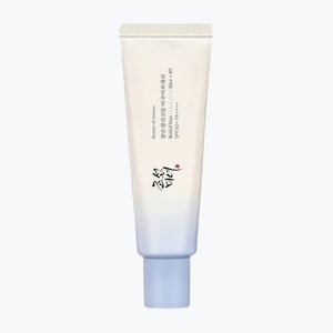 Solskyddskräm i tub, Beauty of Joseon Relief Sun Aqua-Fresh, ljus krämig textur