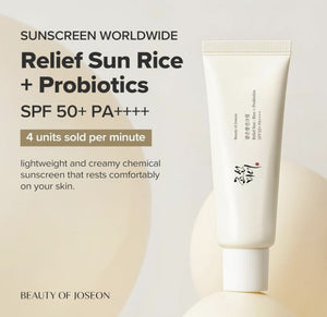 Beauty Of Joseon Relief Sun Rice + Probiotics 50ml - | SKNLÛX