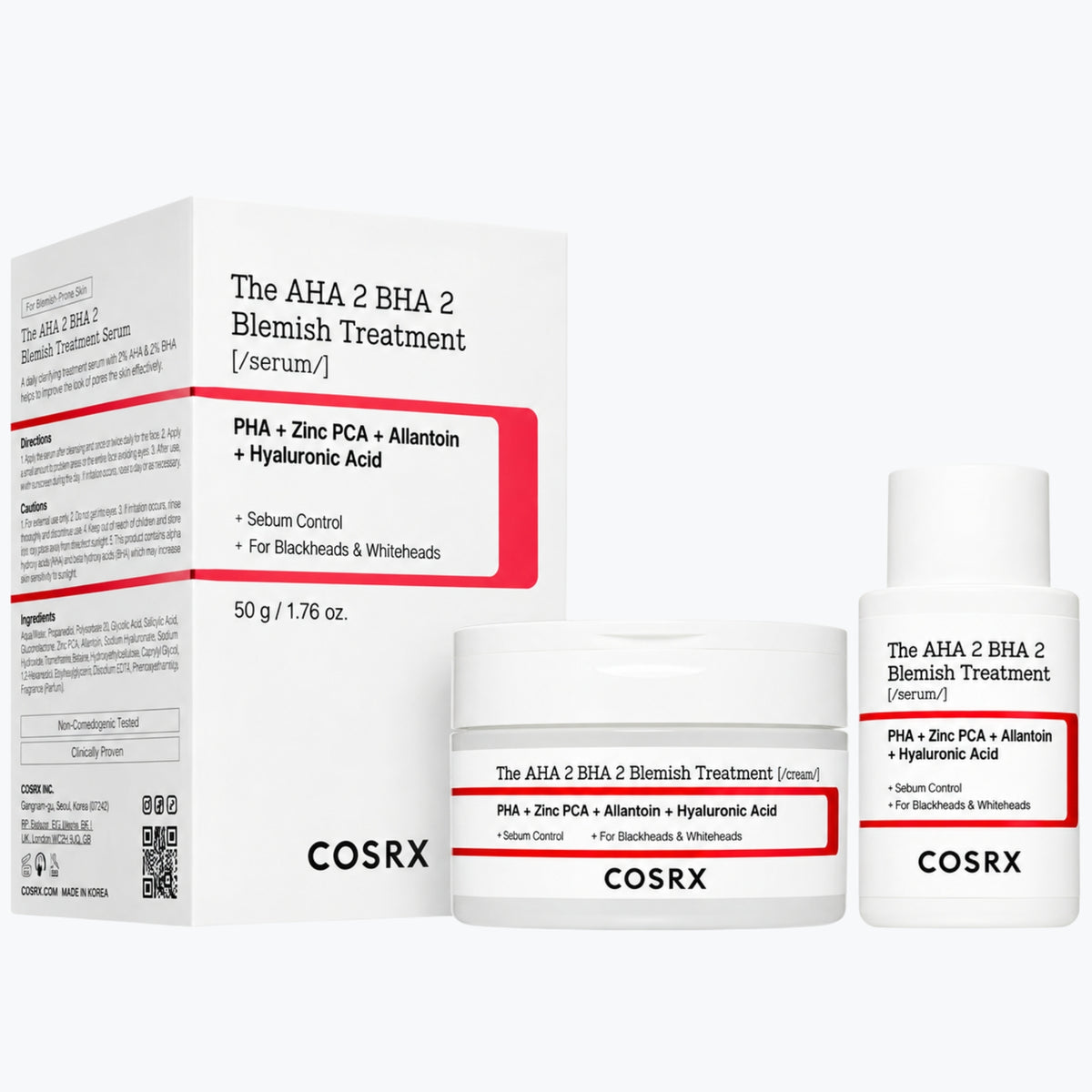 COSRX The AHA 2 BHA 2 Blemish Treatment Serum 50g