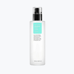 COSRX porelös power liquid i flaska med svart pump, 100 ml