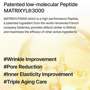 MATRIXYL®3000-patenterad peptidvisual med fokus på rynkreducering