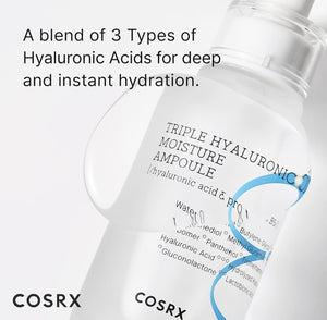 COSRX Triple Hyaluronic Moisture Ampoule 40ml - | SKNLÛX