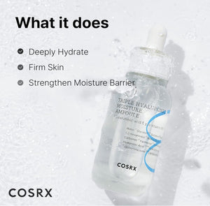 COSRX Triple Hyaluronic Moisture Ampoule 40ml - | SKNLÛX