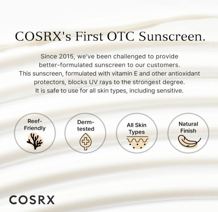 COSRX Vitamin E Vitalizing Sunscreen 50ml - | SKNLÛX