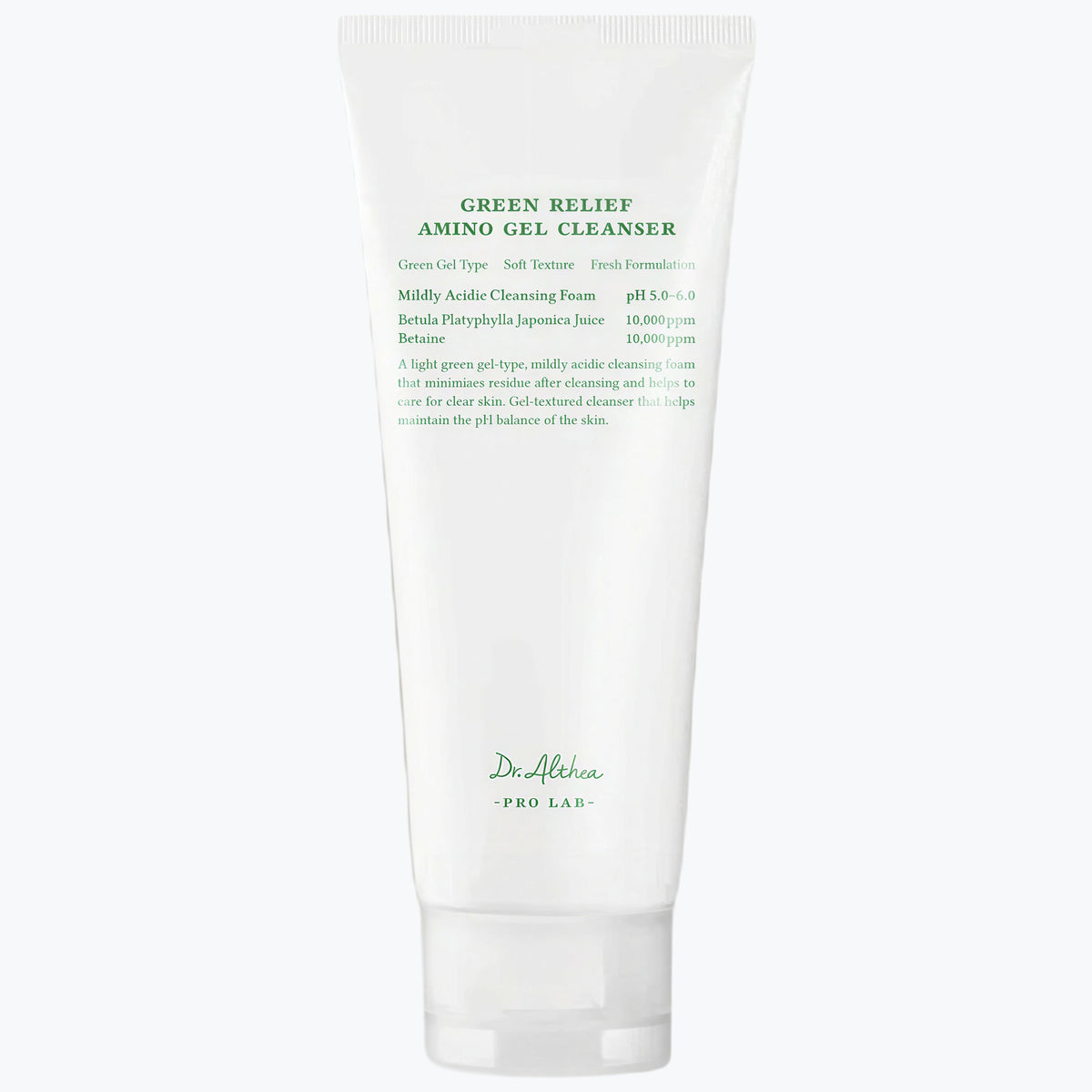 Grön amino-gelrengöring i tub, Dr.Althea, 100 ml