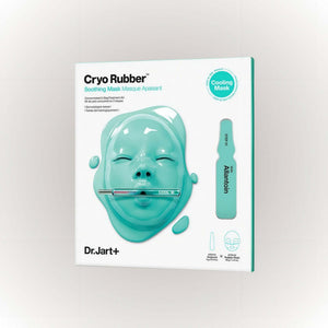 Dr.Jart+ Cryo Rubber Soothing Mask för kylning och lugn för huden med gummimask och ampull.