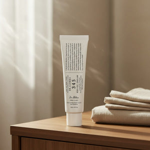 Reliefkräm i vit tub med etikett, 50 ml