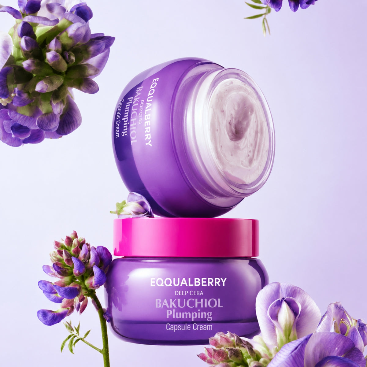 Eqqualberry Bakuchiol Plumping Capsule Cream 50ml