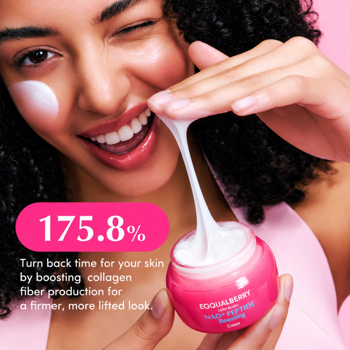 Eqqualberry NAD+ Peptide Boosting Cream 50ml