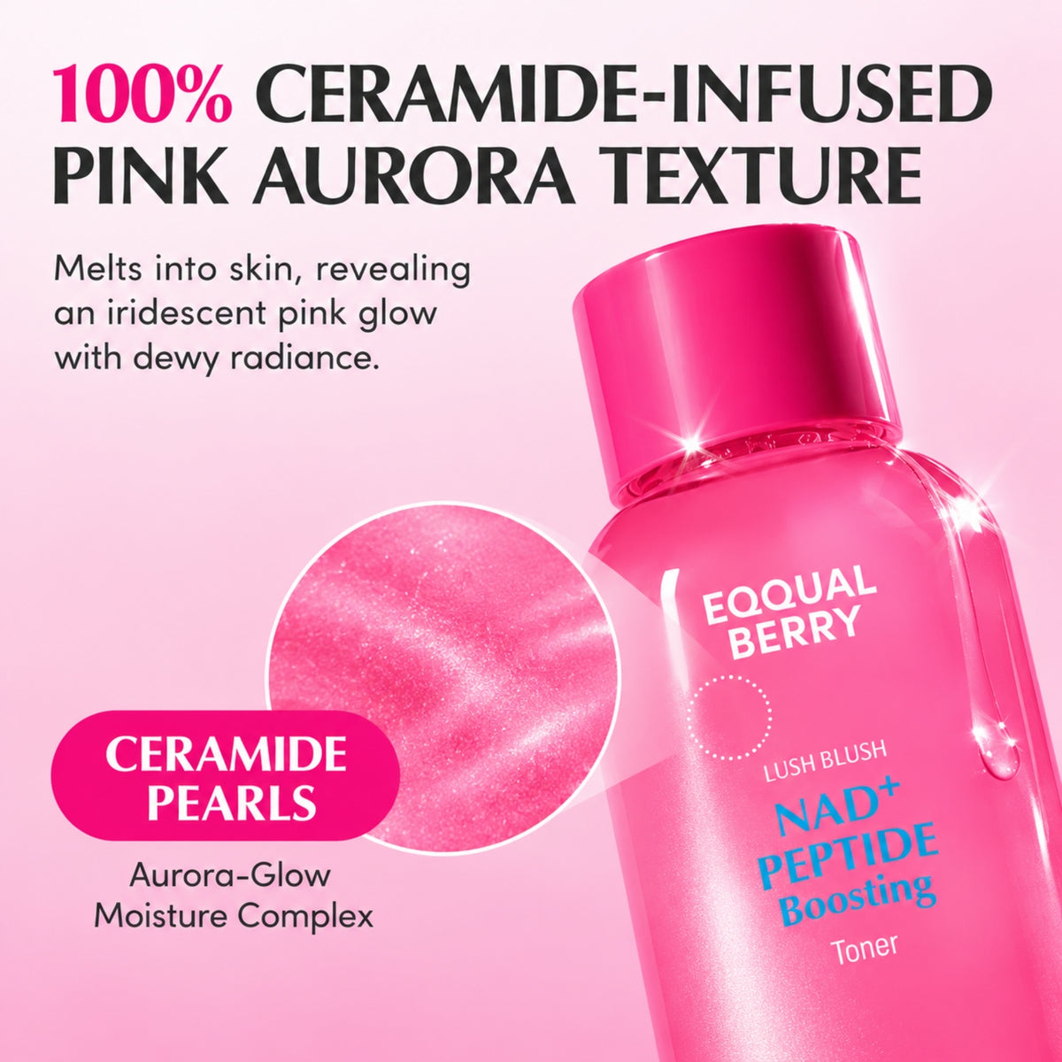 Eqqualberry NAD+ Peptide Boosting Toner 150ml