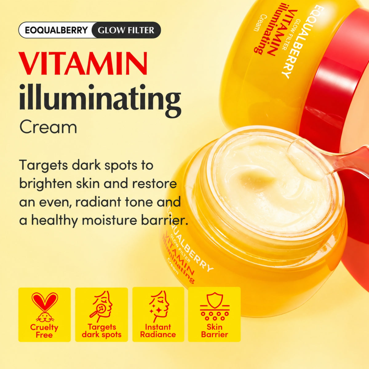 Eqqualberry Vitamin Illuminating Cream 50ml