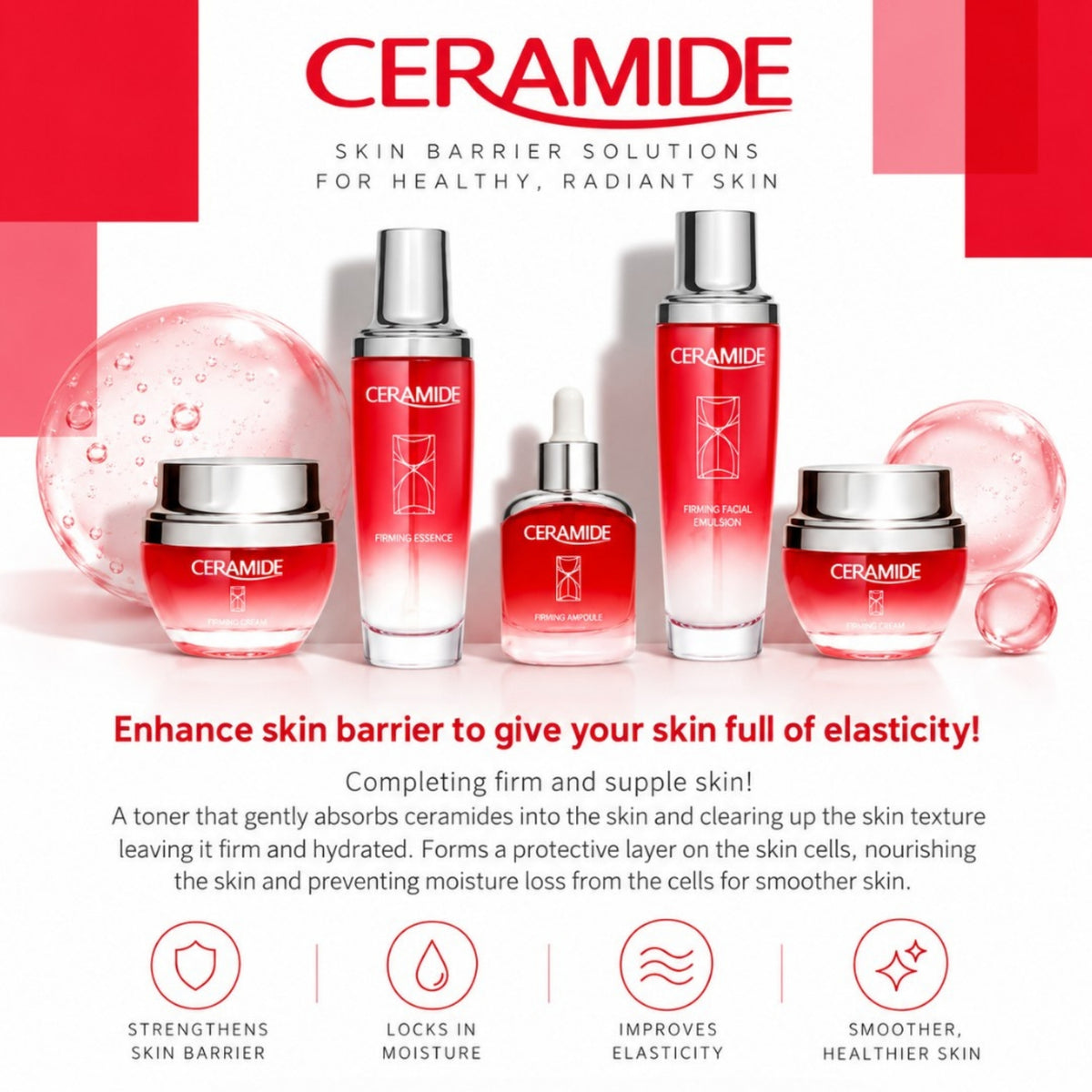 Farm stay Ceramide Firming Facial Toner 130ml