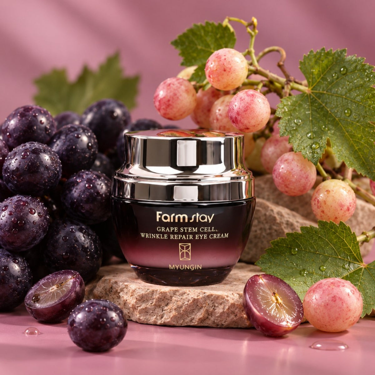 Farm stay Grape Stem Cell Wrinkle Repair Eye Cream 50ml