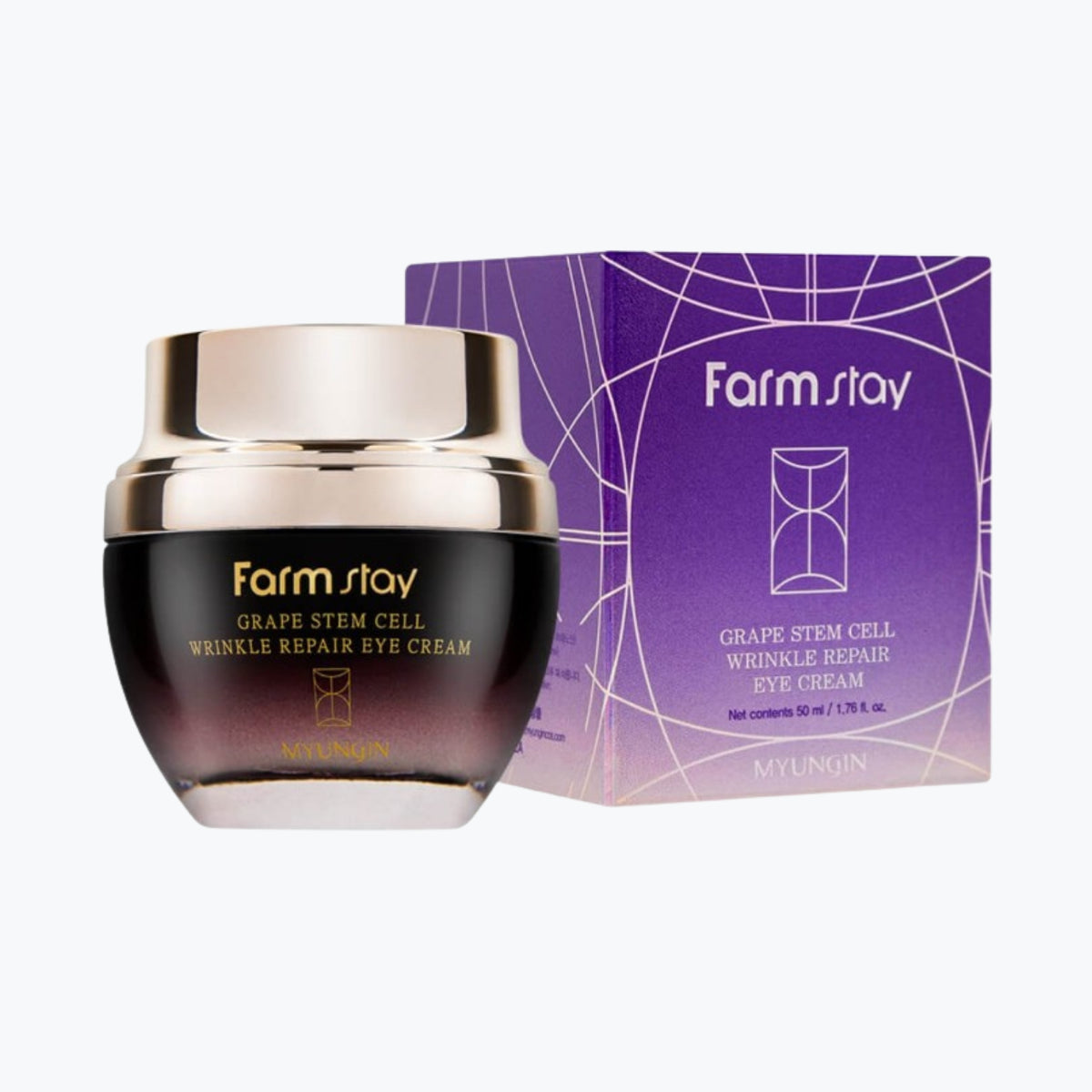 Farm stay Grape Stem Cell Wrinkle Repair Eye Cream 50ml