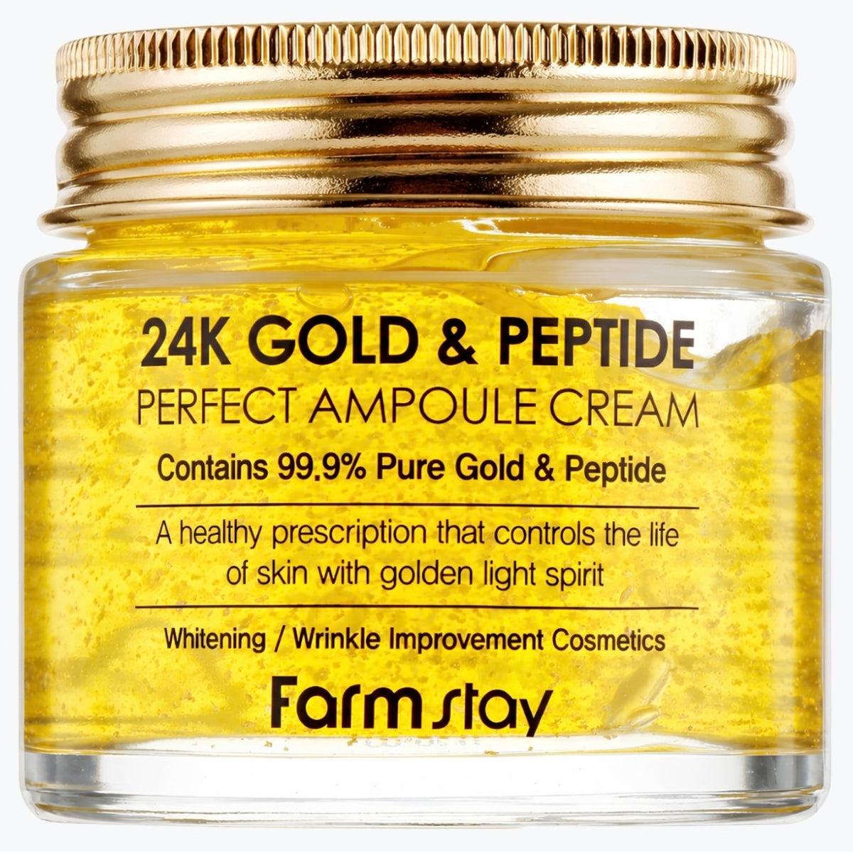 Farm stay 24K Gold & Peptide Perfect Ampoule Cream 80ml