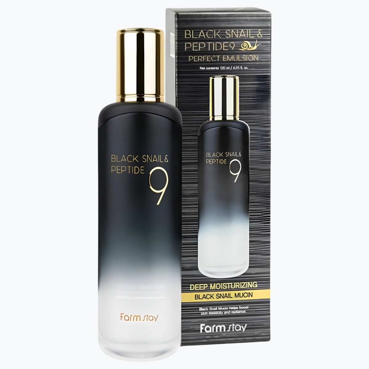 Farm Stay Black Snail & Peptide9 Perfect Emulsion 120ml