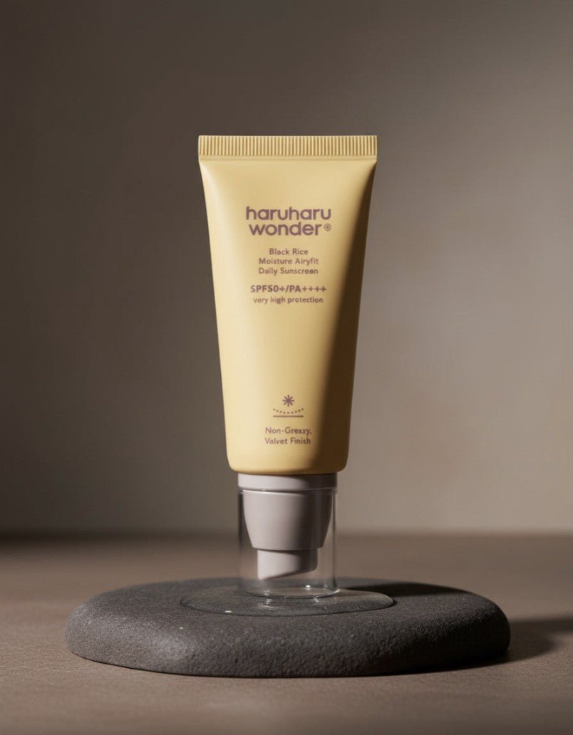 Haruharu Wonder Black Rice Moisture Airyfit Daily Sunscreen 50ml - | SKNLÛX