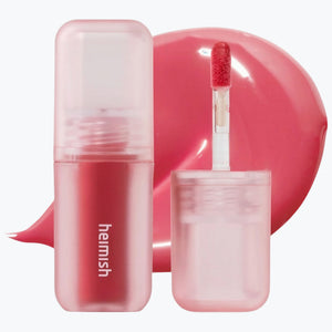 Heimish läppglans rosa korall i tub och med applikator