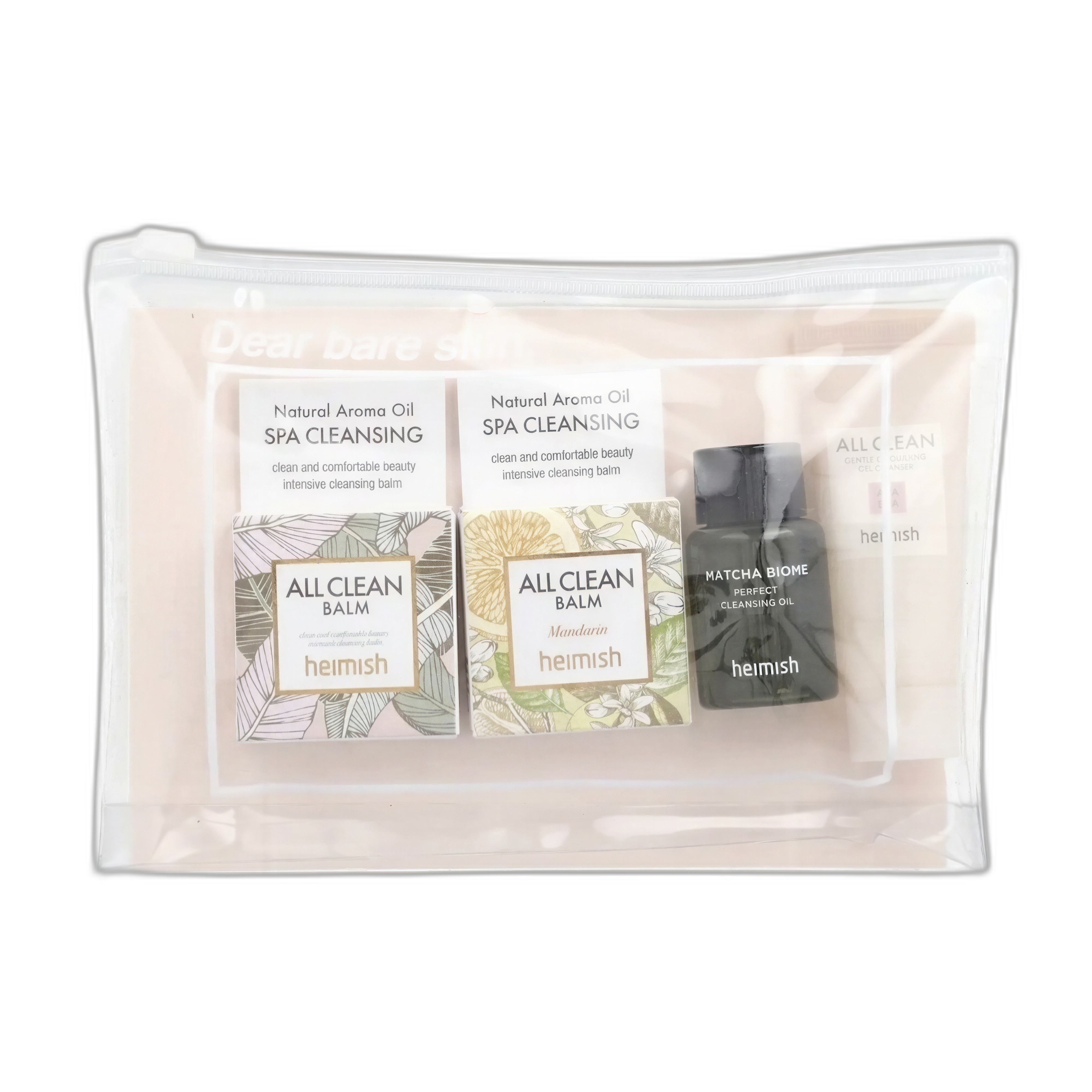 Heimish Dear Bare Skin Cleansing Set 4-piece