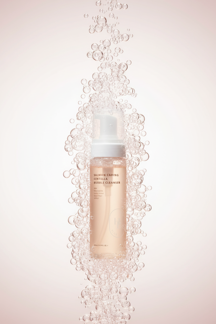 Salmon Caring Centella Bubble Cleanser Salmon-PDRN 5000ppm 200ml