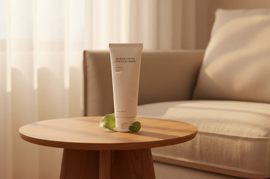 Heveblue Salmon Caring Centella Cream Salmon-PDRN 5000ppm 100ml