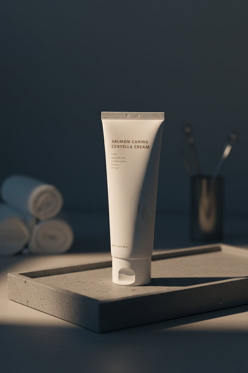 Heveblue Salmon Caring Centella Cream Salmon-PDRN 5000ppm 100ml