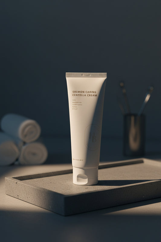 Heveblue Salmon Caring Centella Cream Salmon-PDRN 5000ppm 100ml