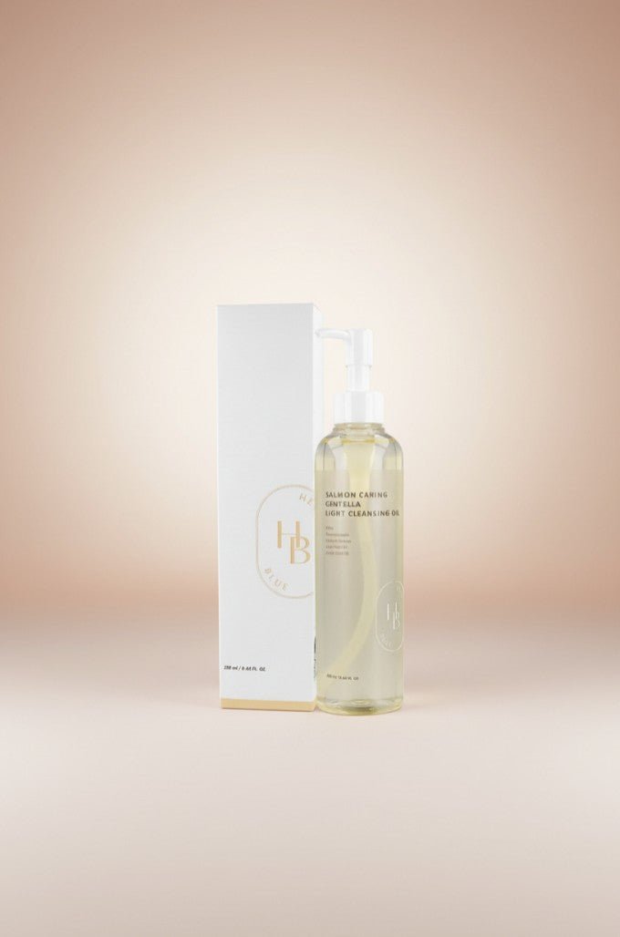 Heveblue Salmon Caring Centella Light Cleansing Oil 250ml - | SKNLÛX