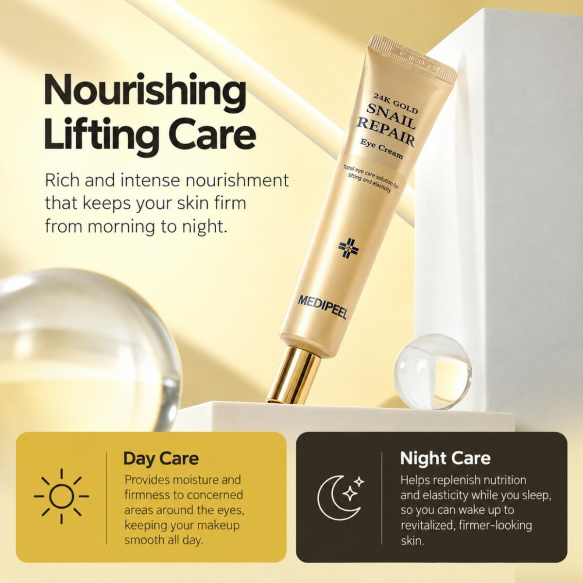 MEDIPEEL 24 Gold Snail Repair Eye Cream 40ml