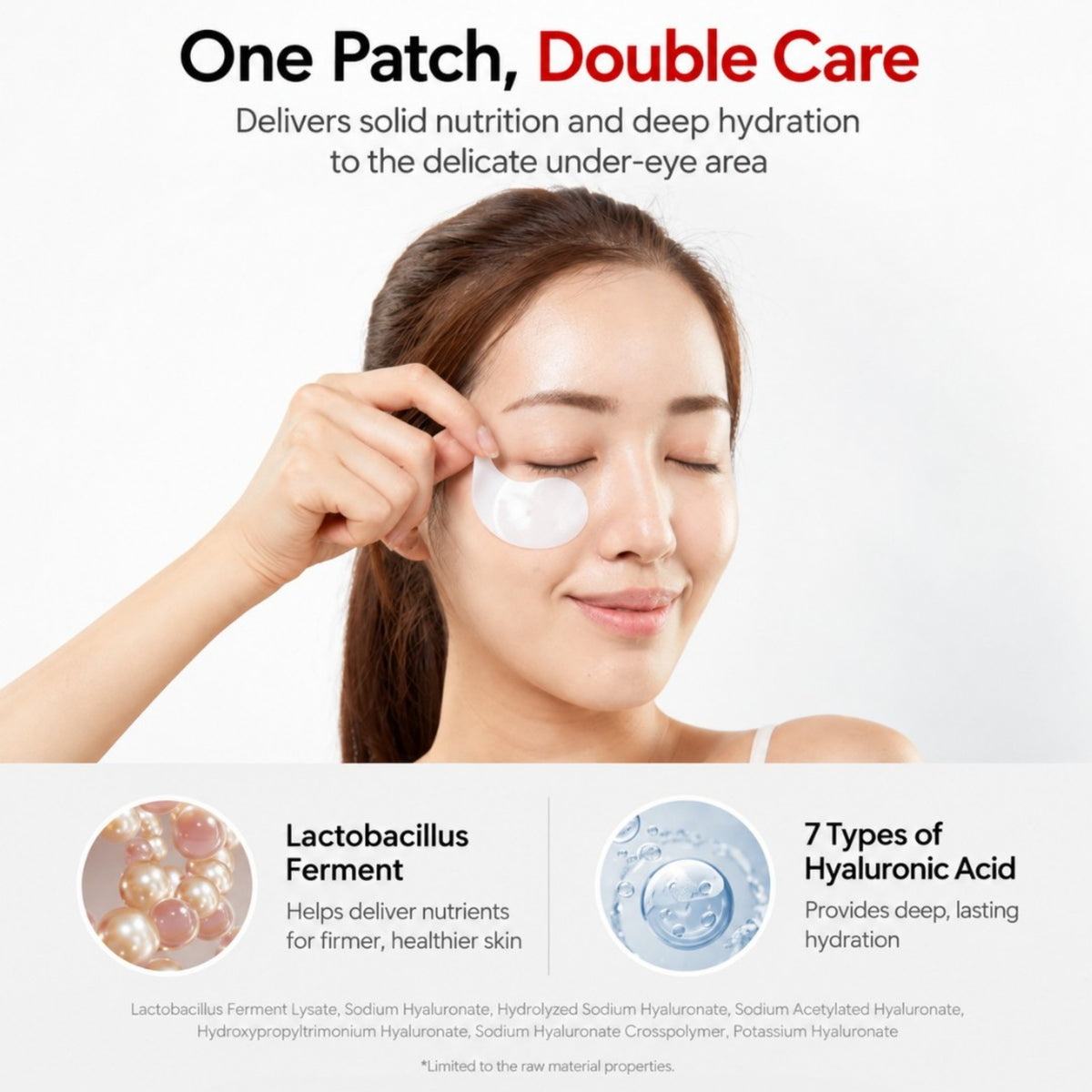 MEDIPEEL Red Lactocollagen Eye Patch