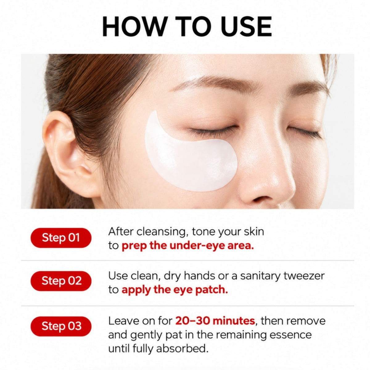 MEDIPEEL Red Lactocollagen Eye Patch