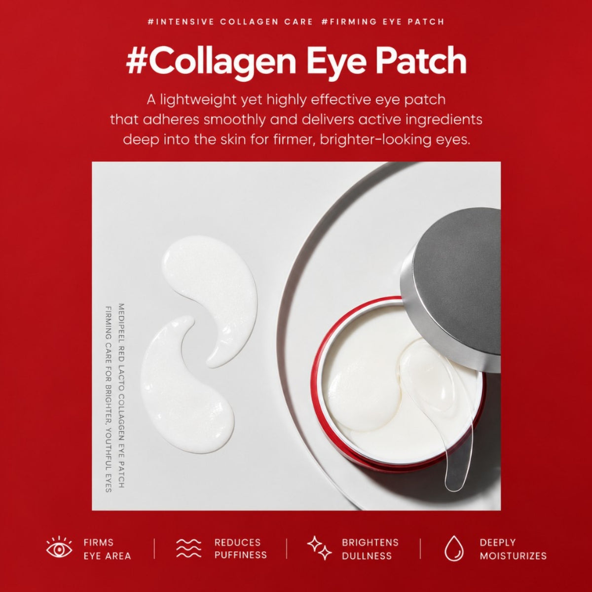MEDIPEEL Red Lactocollagen Eye Patch