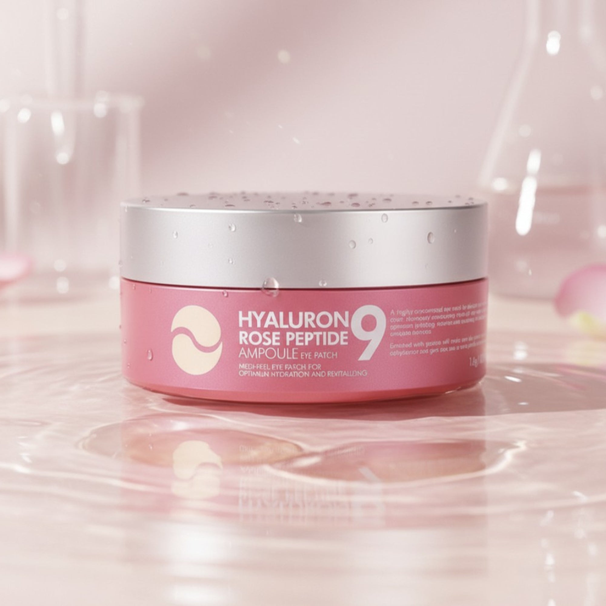 MEDIPEEL Hyaluron Rose Peptide 9 Ampoule Eye Patch 60-plåster