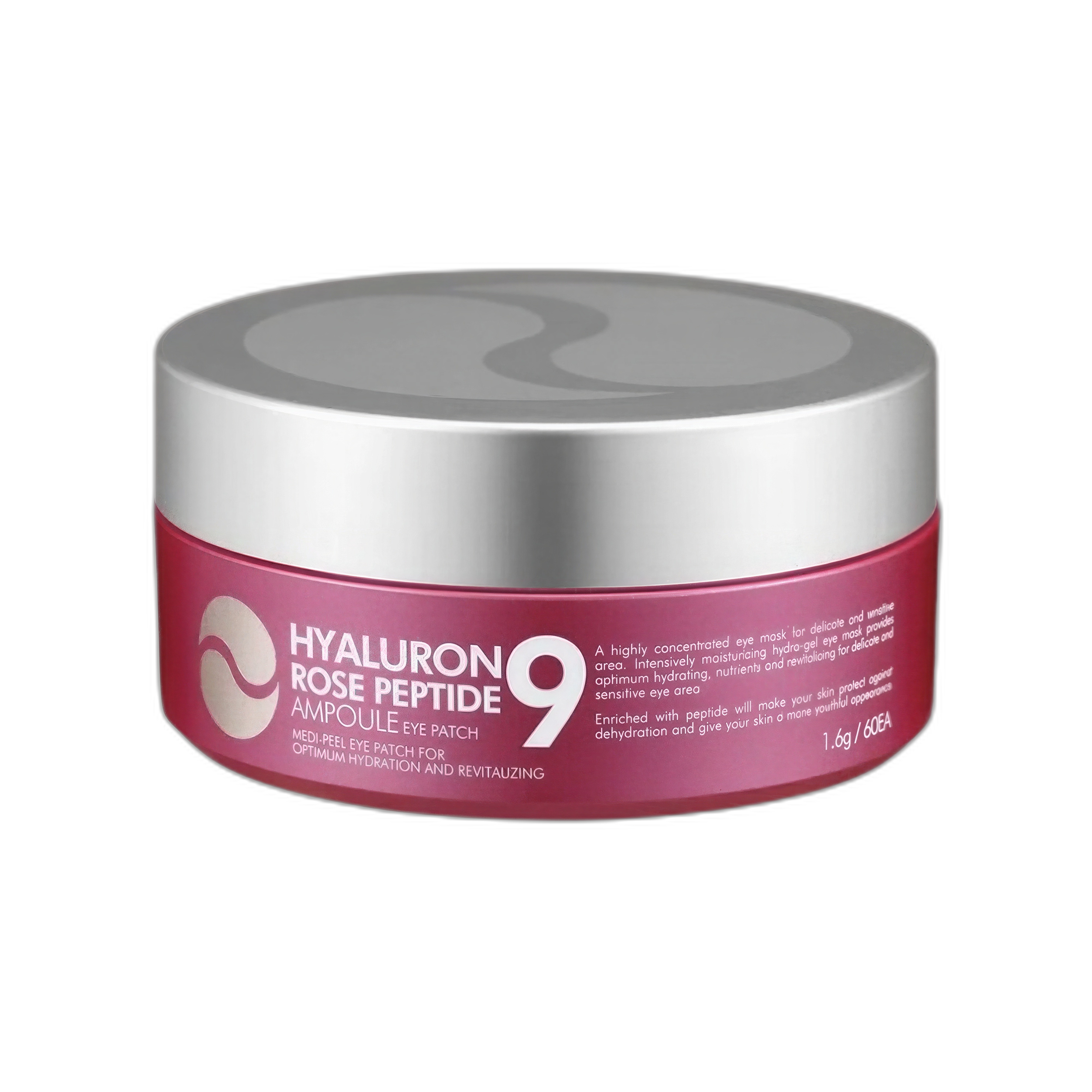 MEDIPEEL Hyaluron Rose Peptide 9 Ampoule Eye Patch 60-plåster