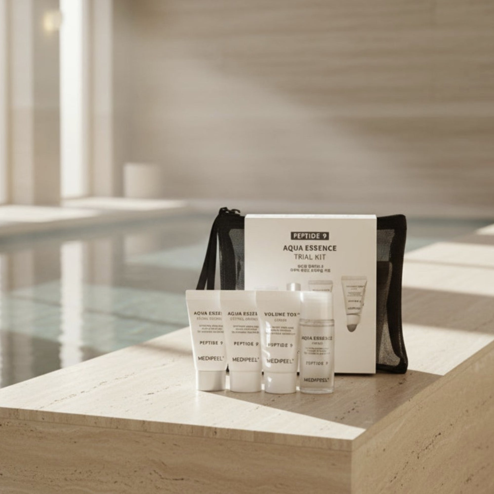 MEDIPEEL Peptide 9 Aqua Essence Trial Kit 4-delar